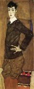 Egon Schiele Portrait of Erich Lederer oil painting reproduction